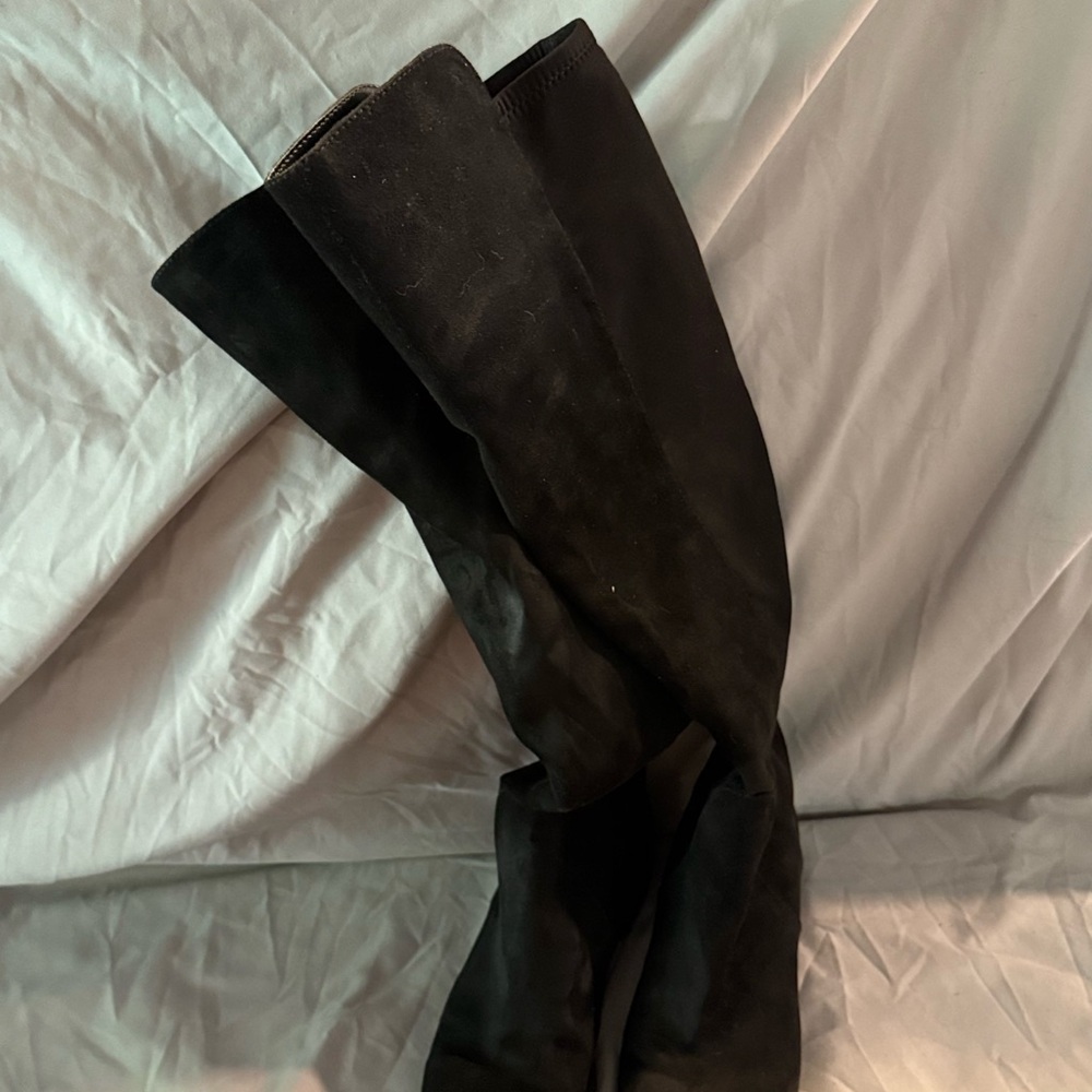 Unisa Black Over the Knee Boots